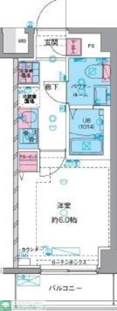 GENOVIAお花茶屋IIskygardenの物件間取画像